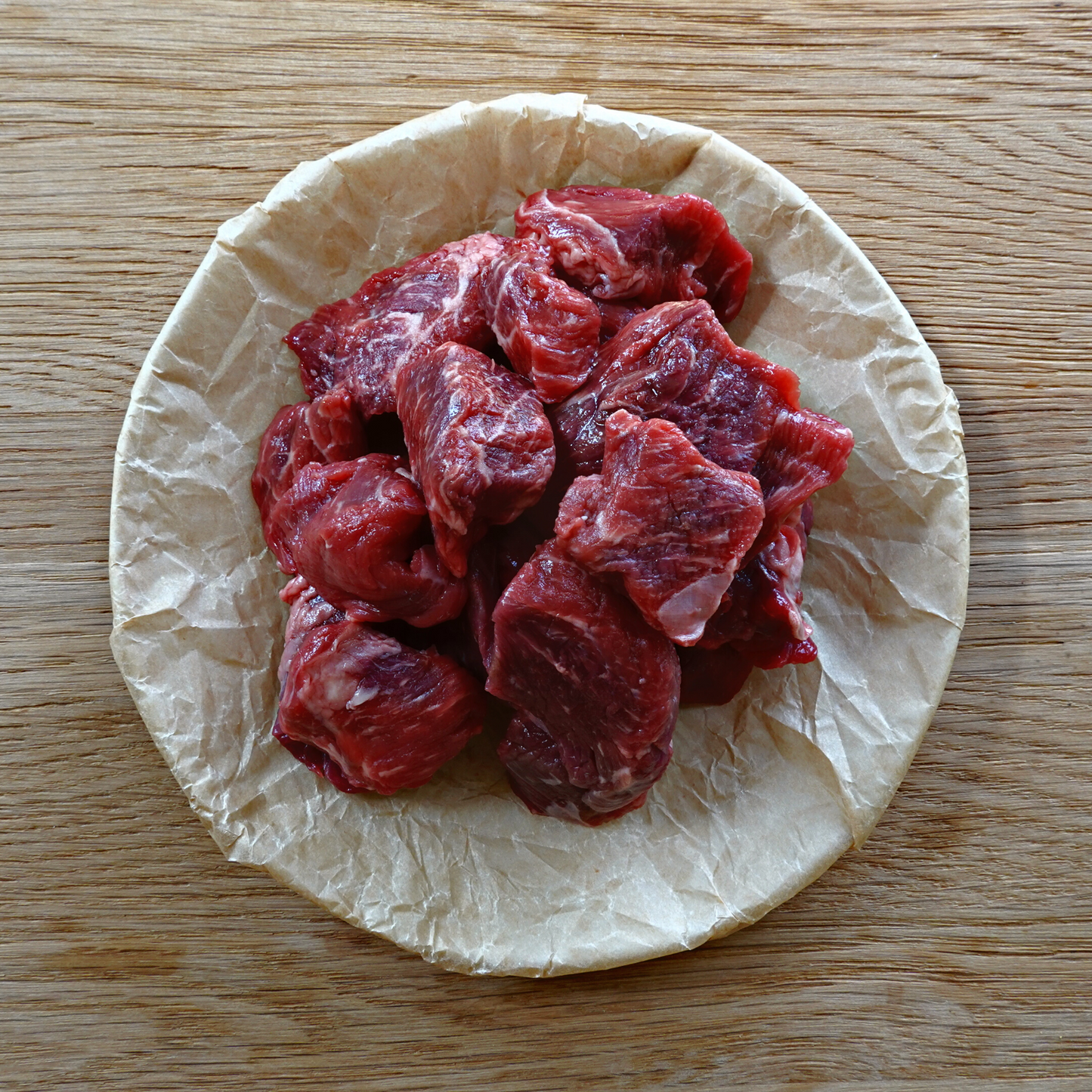 Grass Fed Diced Beef (Frozen)