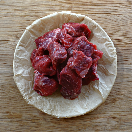 Grass Fed Diced Beef